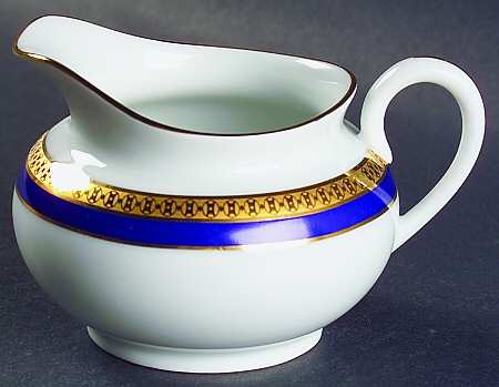 Symphonie Blue (Gold and Blue) Creamer