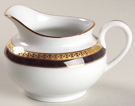 Symphonie Black (Gold and Black) Creamer