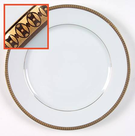 Symphonie Gold Large Dinner Plate