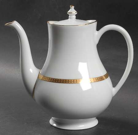 Symphonie Gold Coffee Pot & Lid