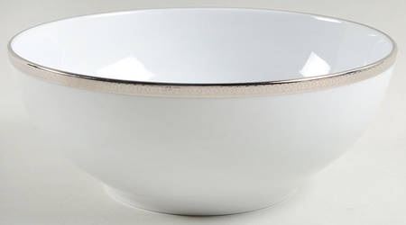 Symphonie Platine 9" Salad Serving Bowl