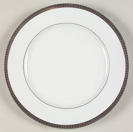 Symphonie Platine Dessert Luncheon Plate