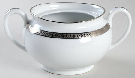 Symphonie Platine Sugar Bowl No Lid