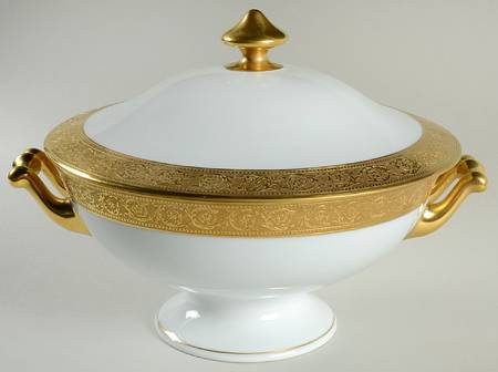 Thistle Gold Tureen &  Lid