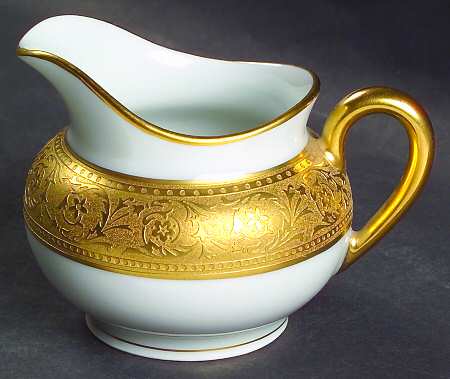 Thistle Gold Mini Creamer