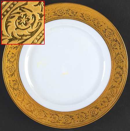 Thistle Gold Salad Plate