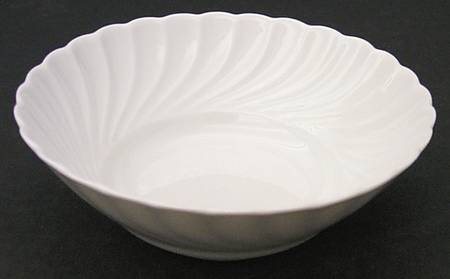 Torse White (Newer, Post 1950) Coupe Cereal Bowl
