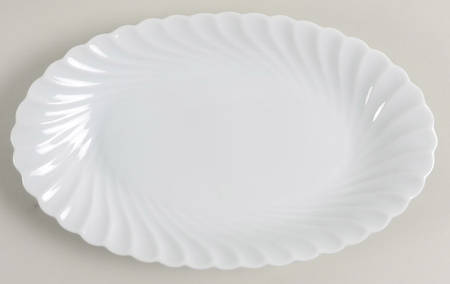 Torse White (Newer, Post 1950) Pickle Dish