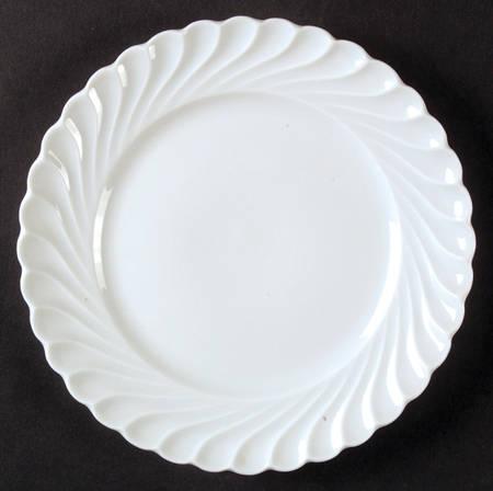 Torse White (Newer, Post 1950) Salad Plate