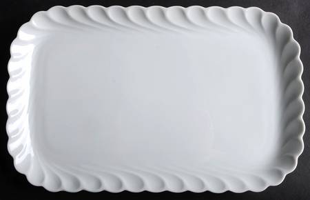Torse White (Newer, Post 1950) 10" Rectangular Tray