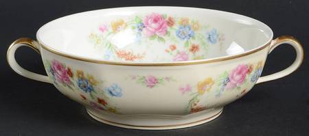 Toulons (Older) Flat Cream Soup Bowl