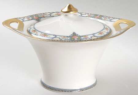 Troy (New York) Sugar Bowl & Lid