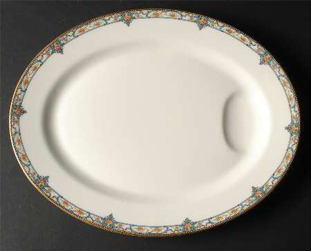 Troy (New York) 14" Oval Serving Platter