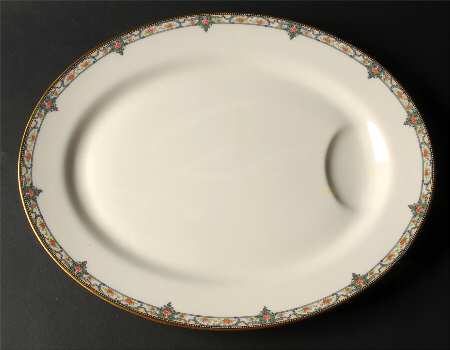 Troy (New York) 16" Oval Serving Platter