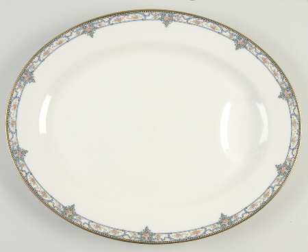 Troy (New York) 13" Oval Serving Platter