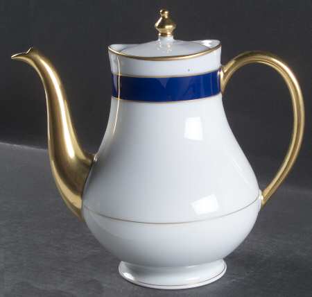 Turenne Cobalt Blue Coffee Pot & Lid