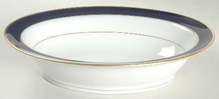 Turenne Cobalt Blue 9" Oval Vegetable Bowl