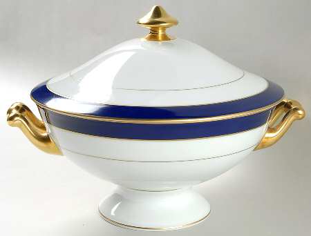Turenne Cobalt Blue Tureen &  Lid