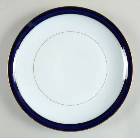 Turenne Cobalt Blue Cake Plate