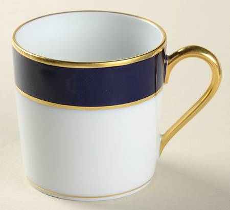 Turenne Cobalt Blue Flat Demitasse Cup