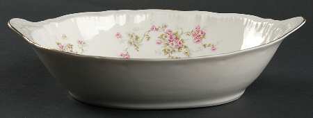 Valeria 10" Oval Vegetable Bowl