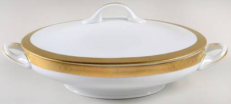 Valencay Oval Covered Vegetable