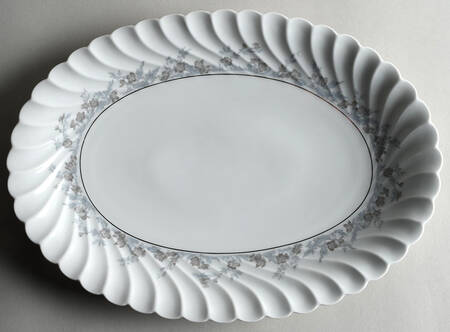 Valmont 13" Oval Serving Platter by Haviland