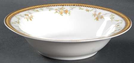 The Valmont (Old, Gold Trim) Rim Cereal Bowl