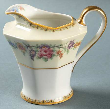 Vendome (Older, Yellow Trim) Creamer
