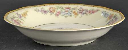 Vendome (Older, Yellow Trim) Coupe Soup Bowl