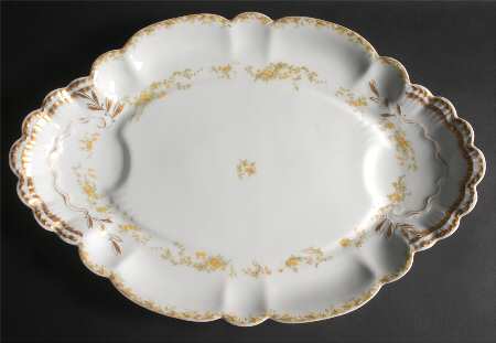 Venetia 19" Oval Serving Platter