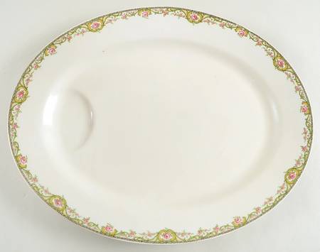 Verdun 15" Oval Serving Platter by Haviland