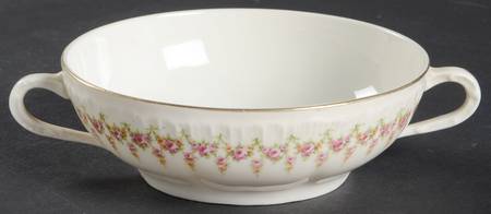 Veronica Flat Cream Soup Bowl