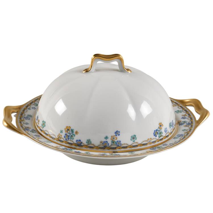 Vincennes Round Covered Butter