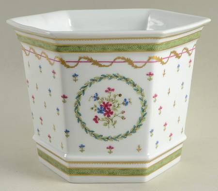 Vieux Paris Green (Vert) Medium Cachepot