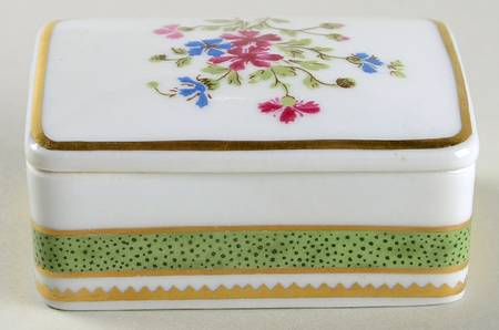 Vieux Paris Green (Vert) Pill Box