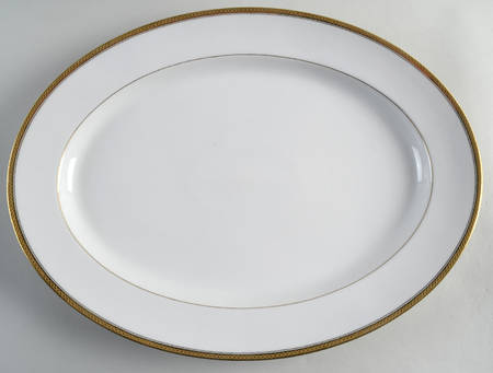 Wellesley  16" Oval Serving Platter