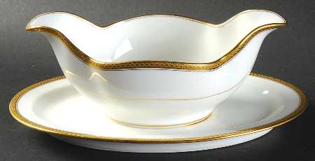 Wellesley  Gravy Boat with Attached Underplate