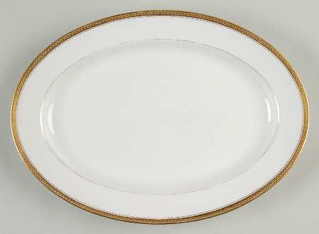 Wellesley  11" Oval Serving Platter