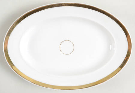 Wedding Ring 9" Oval Serving Platter