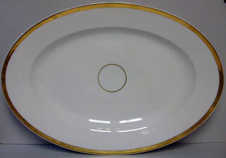 Wedding Ring 20" Oval Serving Platter