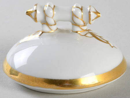Wedding Ring Lid for Sugar Bowl by Haviland