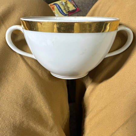 Wedding Ring Flat Bouillon Cup