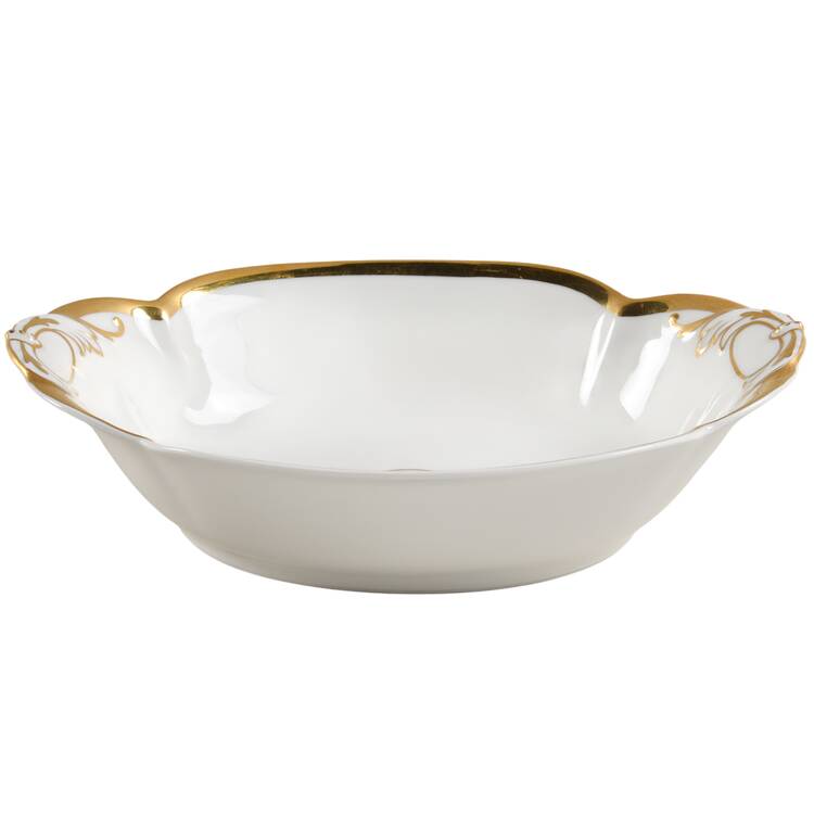 Wedding Ring 9" Oval Vegetable Bowl by Haviland