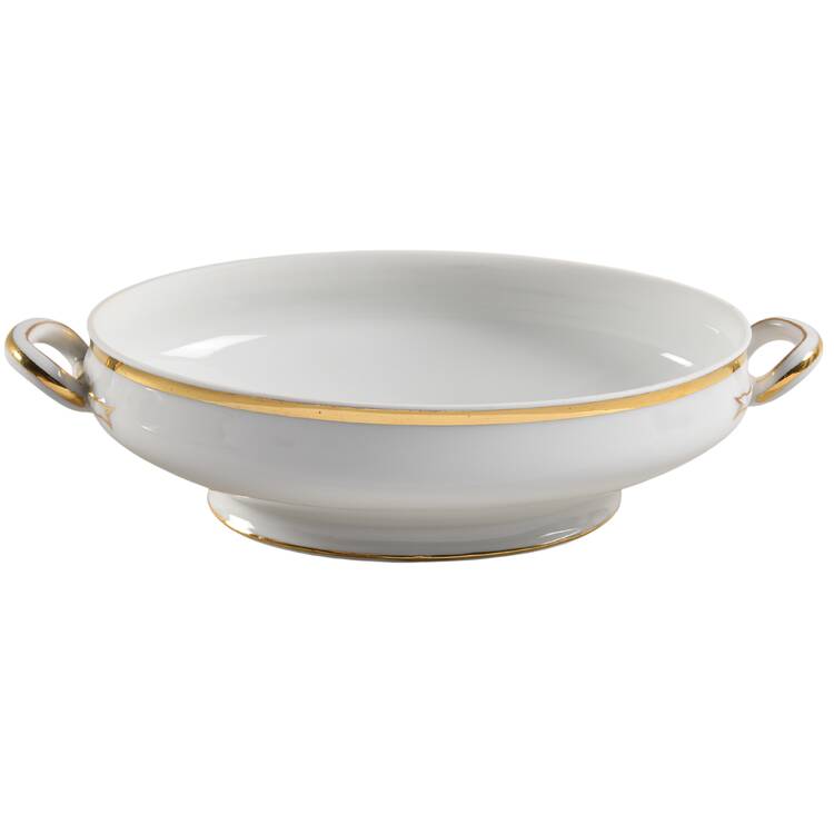Wedding Ring Oval Vegetable No Lid