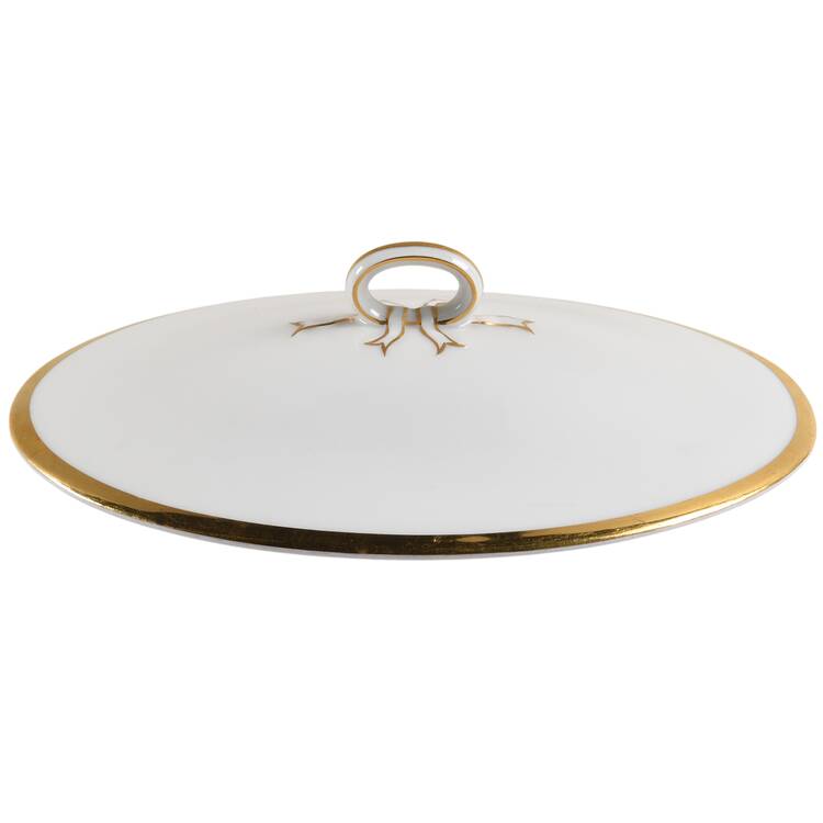 Wedding Ring Lid for Oval Vegetable