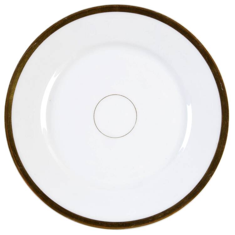 Wedding Ring Luncheon Plate by Haviland