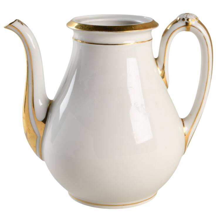 Wedding Ring Coffee Pot No Lid