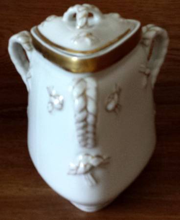 Wedding Ring Oversize Sugar Bowl & Lid