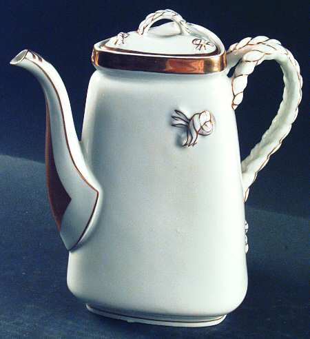 Wedding Ring Coffee Pot & Lid by Haviland